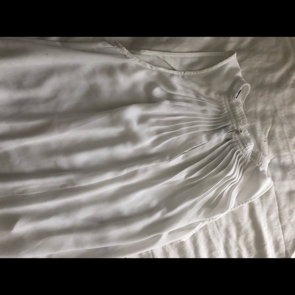 Pleated sleeveless top business casual - Picture 1 of 3